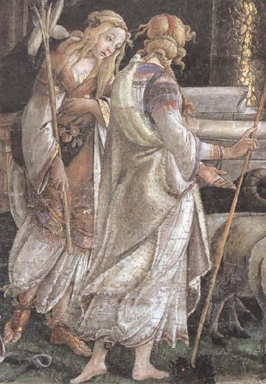 Sandro Botticelli Trials of Moses oil painting image